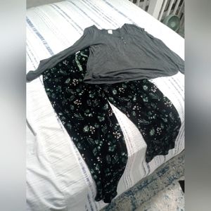 Two piece pajama set